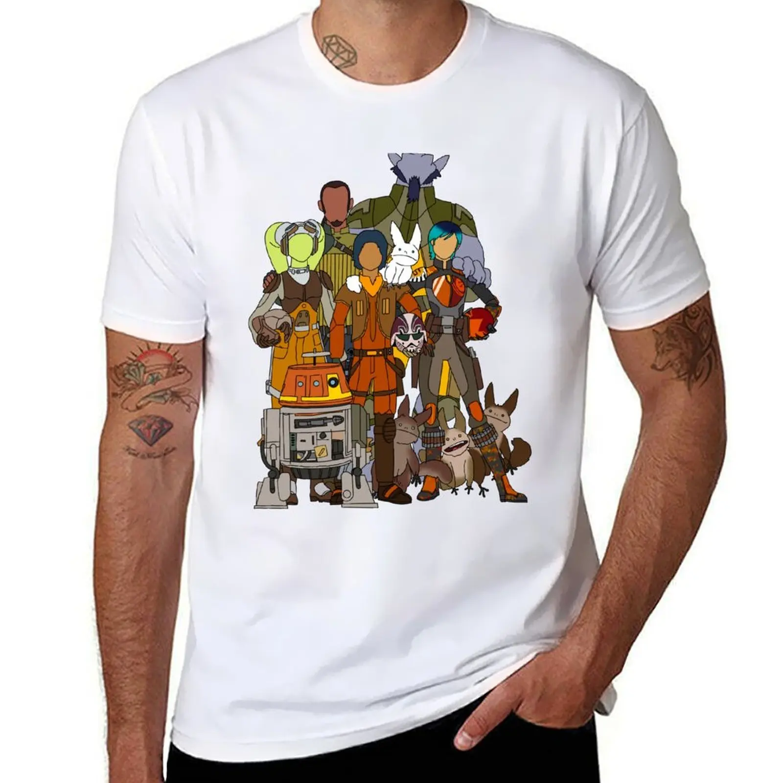 

Ghost Crew T-Shirt anime t shirts for man t shirts cotton 100% T-Shirt