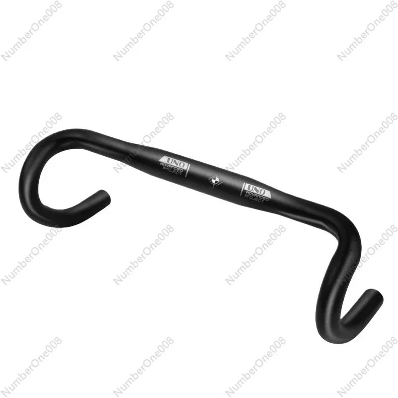 Road Bike Bent Handlebar 31.8*380 400 420mm Aluminum Alloy Racing Small Bent Handlebar New Printing