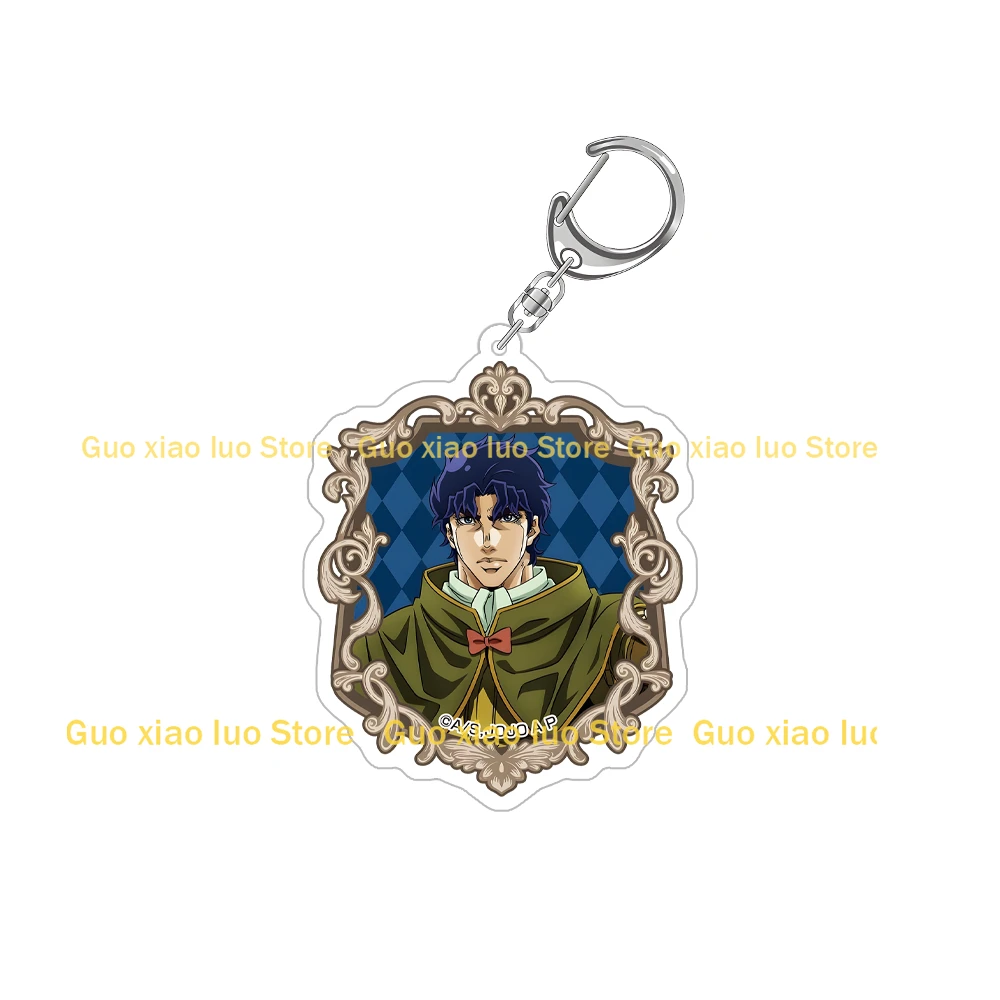 Anime Peripheral Store JoJo`s Bizarre Adventure Jolyne Cujoh Jotaro Kujo Narciso Anasui Weather Report Acrylic Keychain