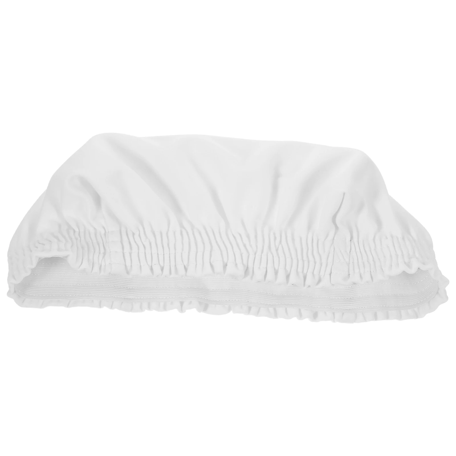 

Piano Bench Cover Stretch Protector Polyester 40 45x30x35CM White Long Bench Stool Chair Cover Fits Various Benches Home Office