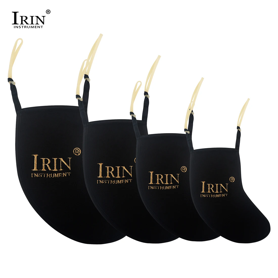 IRIN Violin Chin Rest Pad Soft Cotton Shoulder Pads for 4/4 3/4 /1/2 1/4 1/8 1/16 Violin String Instrument Violin Accessories silesian quartet string quartets 11 13