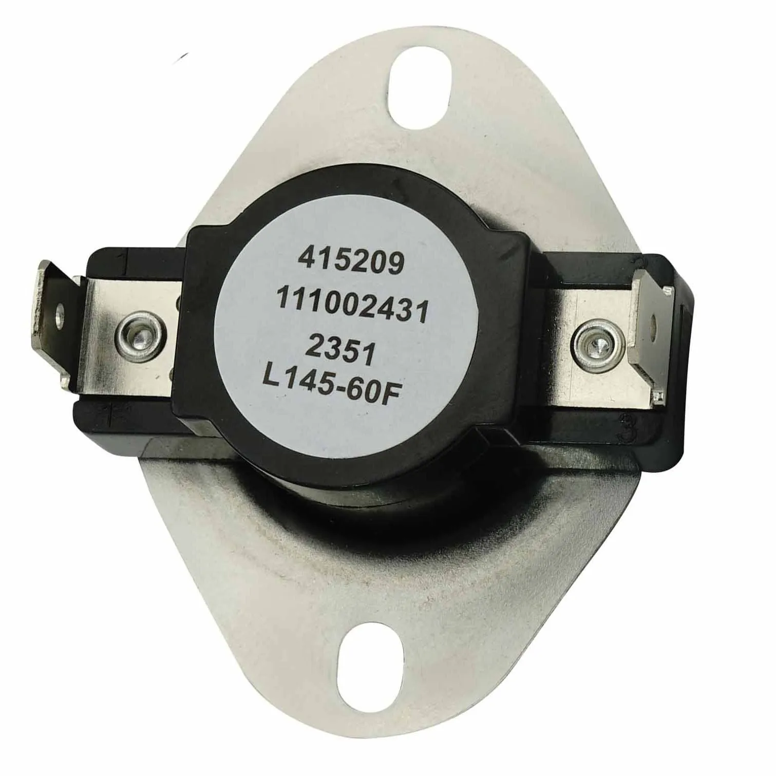 Thermal Limit Switch L145-60F Auto Reset Safety Cutoff for HVAC Systems Compatible with Multiple Furnace and Heat Pump Models