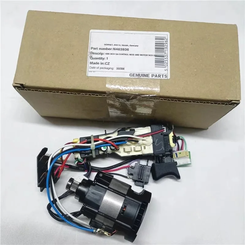 Original Switch Motor Assembly N463936 for Dewalt DCH273 DCH274 Drive Circuit Board Power Tool Accessories