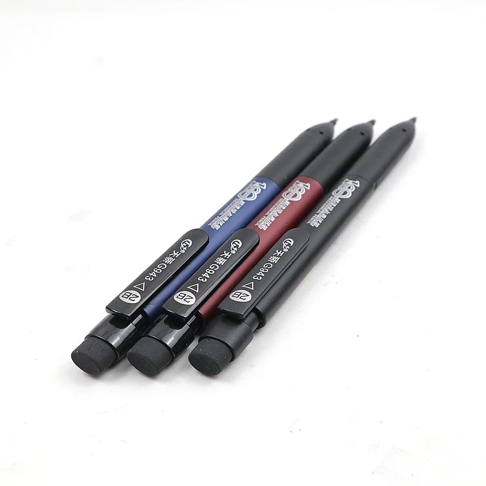 Square Graffiti Mechanical Pencil 2B 1.8*0.9mm Drafting Automatic Pencil Send 2 Refills For School Office Stationery 4pcs/lot