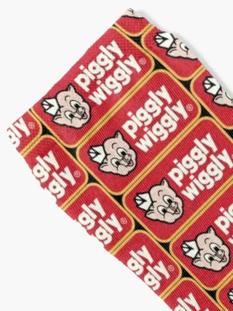 جوارب Piggly Wiggly هدية مضحكة للأطفال رجل عيد الميلاد تخزين الرجال الجوارب الفاخرة العلامة التجارية النسائية