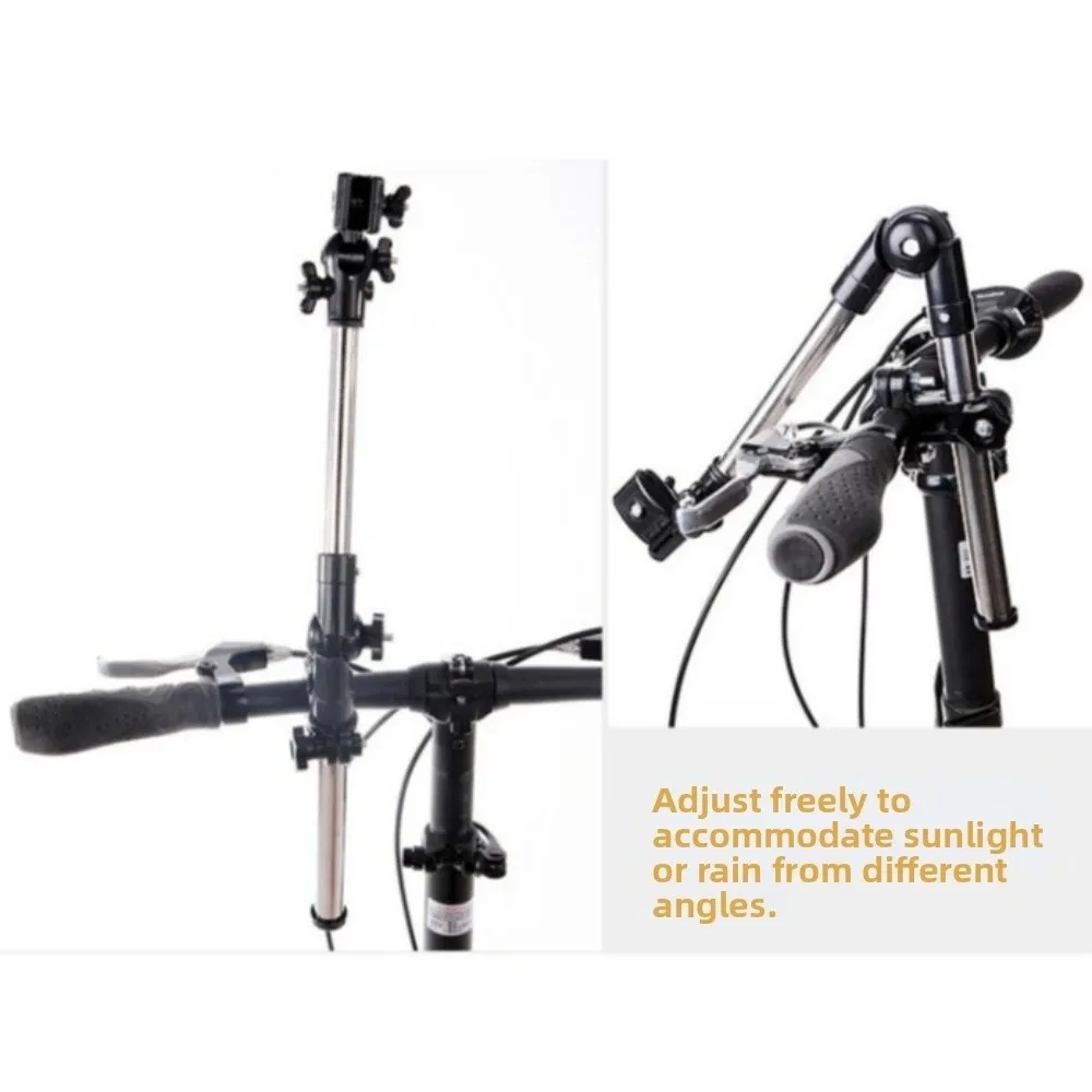 Heavy Duty Umbrella Holder Clamp Portable Multifunctional 360° Rotatable Umbrella Bracket Rustproof Adjustable