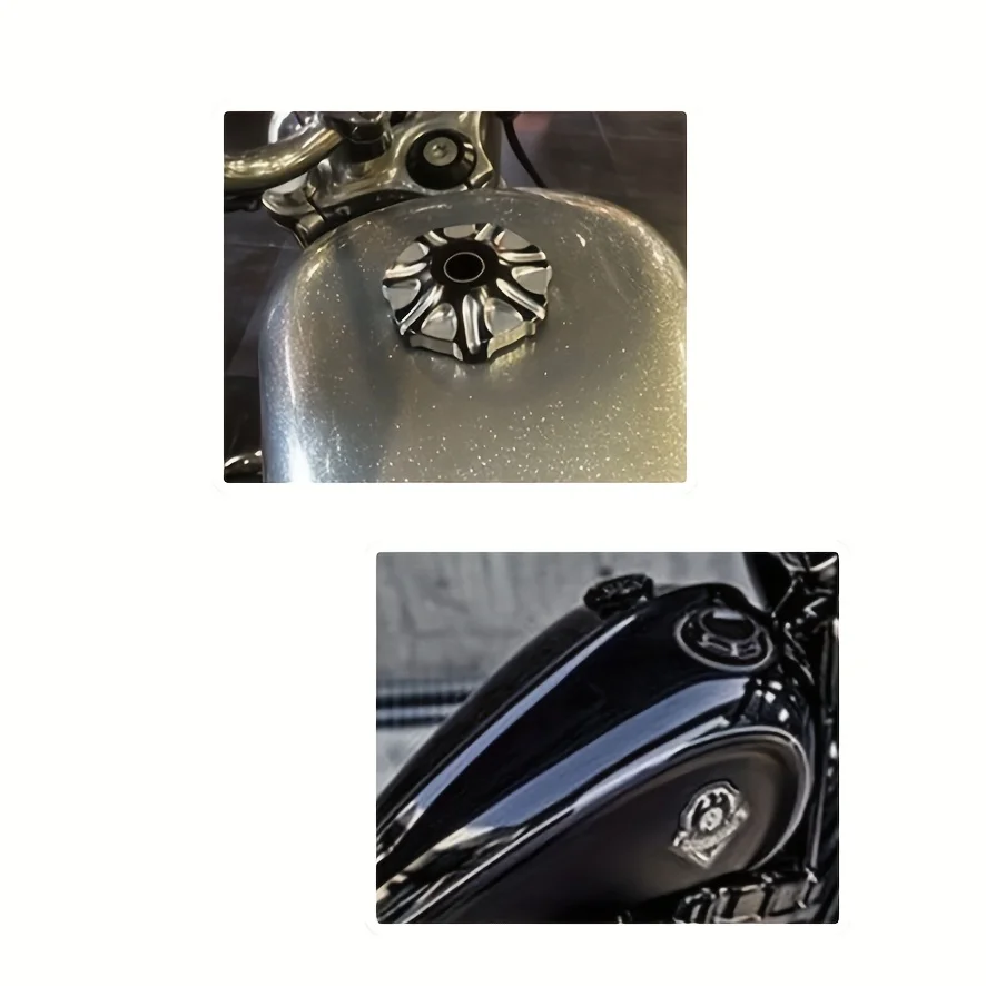 Universal Motorcycle Parts Various Shaped Fuel Tank Covers Motorcycle Fuel Tank Cap CNC Aluminum Alloy