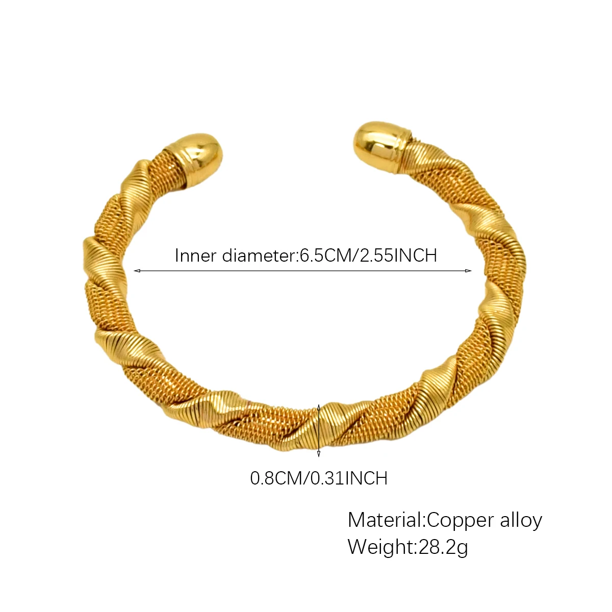 ANIID Luxury Dubai 24k Gold Color Charm Twist Cuff Bangles Bracelet For Women Arabic Nigerian Wedding Hand Jewelry Party Gifts