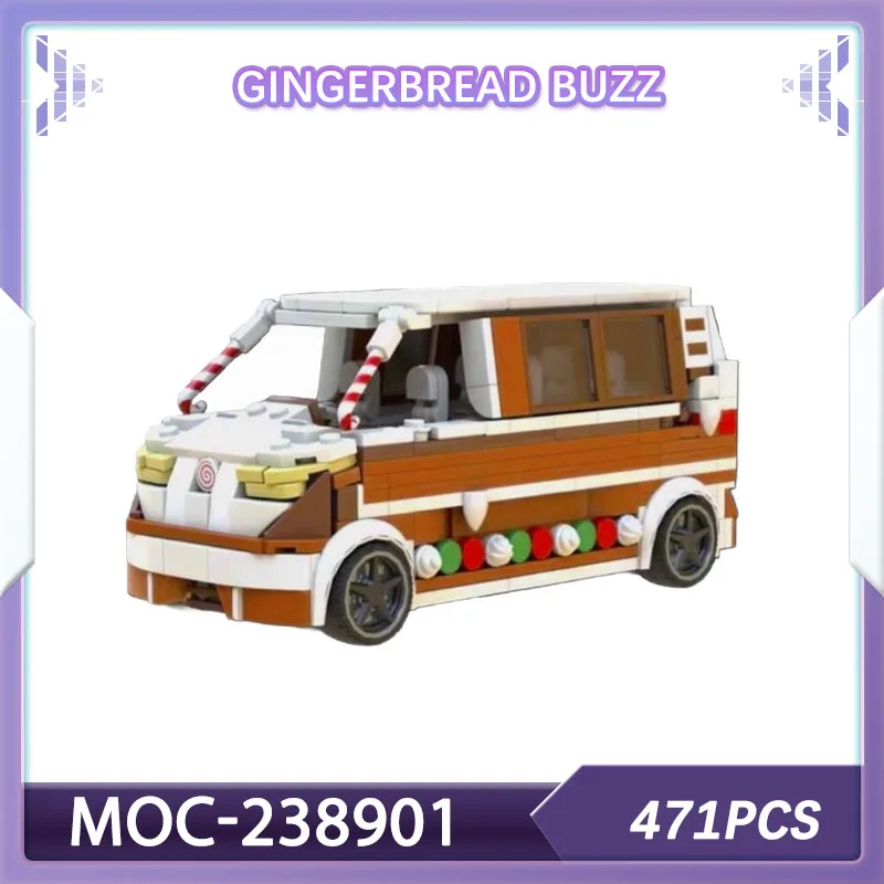 

Набор строительных блоков Колобок Баз MPV модель автомобиля MOC-238901 Спортивный автомобиль кирпичи Рождественский подарок