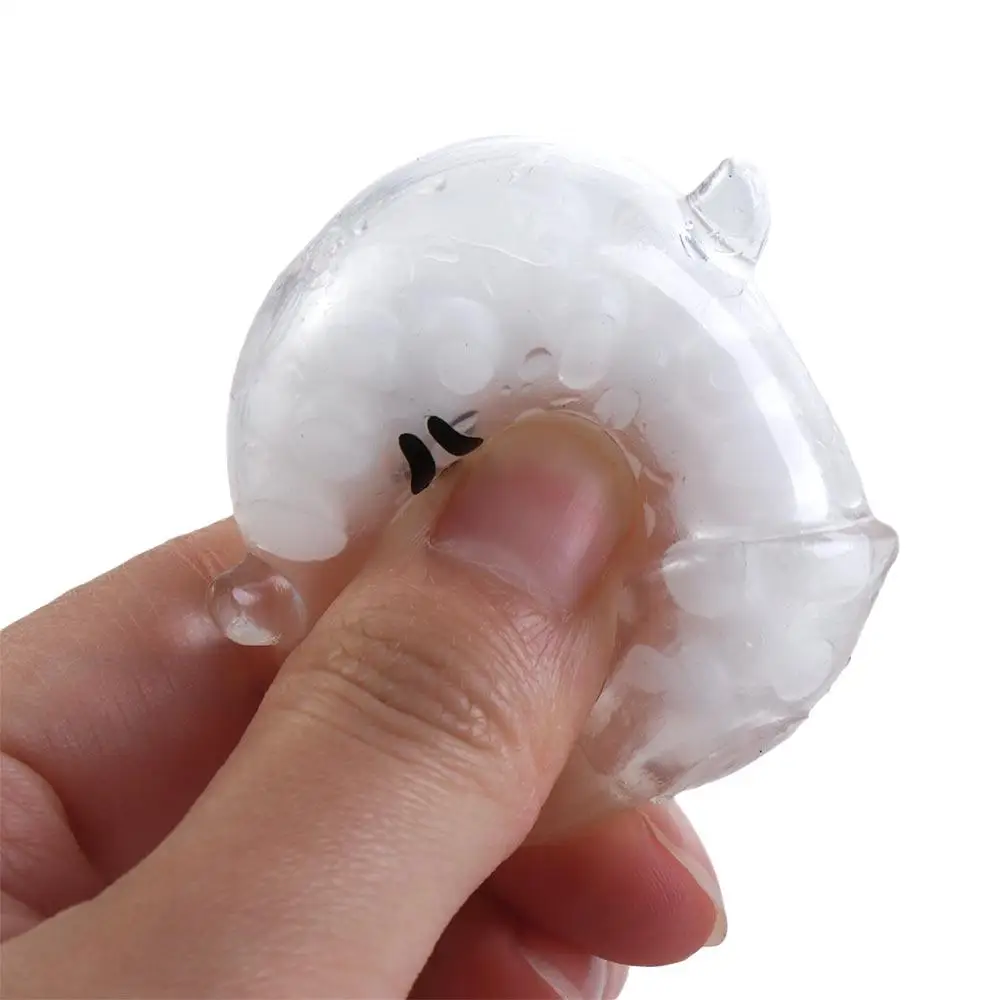 

Alleviate Tension Toys Halloween Bead Ball Squeeze Toy Little Ghost Prank Toy Water Ball Vent Ball Foam Beads TPR Children Toys
