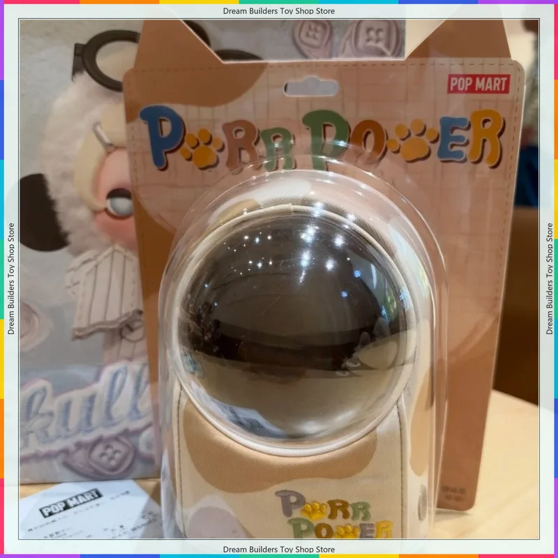 POP MART Meowgical Charge Series Transparent Doll Display Bag Collectible Figure Carry Bag Trendy Toy Accessory For Art Toy Fans