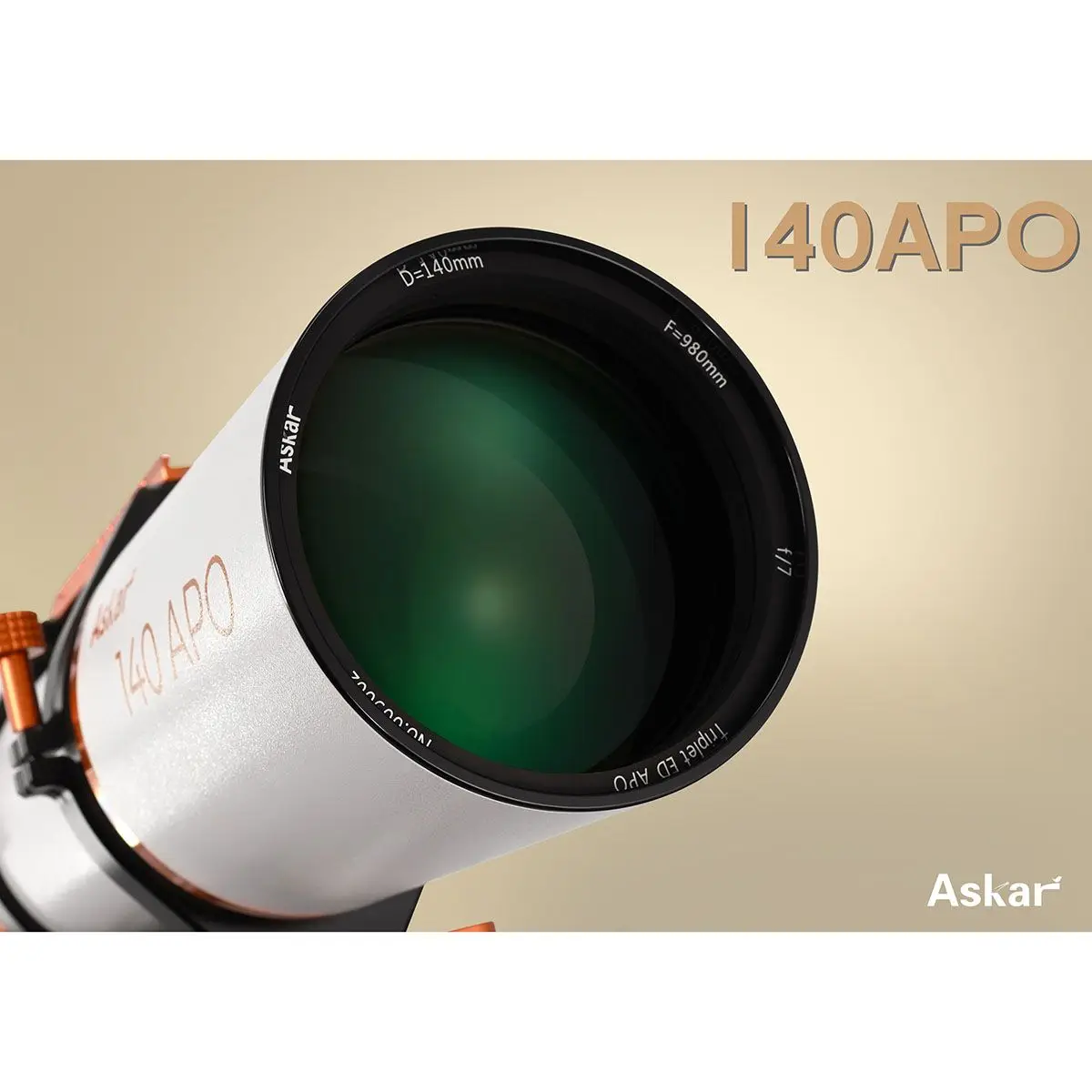 Askar 140 APO 140mm f/7 Triplet Refractor Telescopio # 140APO