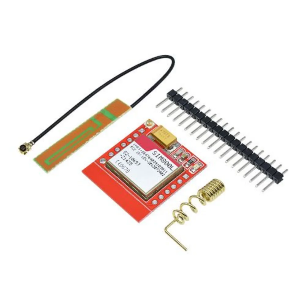 1 комплект SIM800L GPRS GSM модуль микро SIM-карта ядро четырехдиапазонный TTL последовательный порт антенна печатная плата беспроводная WIFI плата для Arduino 3,7 В-4,2 В