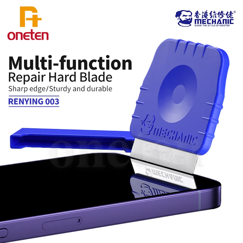 MECHANIC Sharp Blade Mobile Phone Repair and Disassembly Pick Curved Screen Disassembly Blade Suitable for IPhone Android IPad