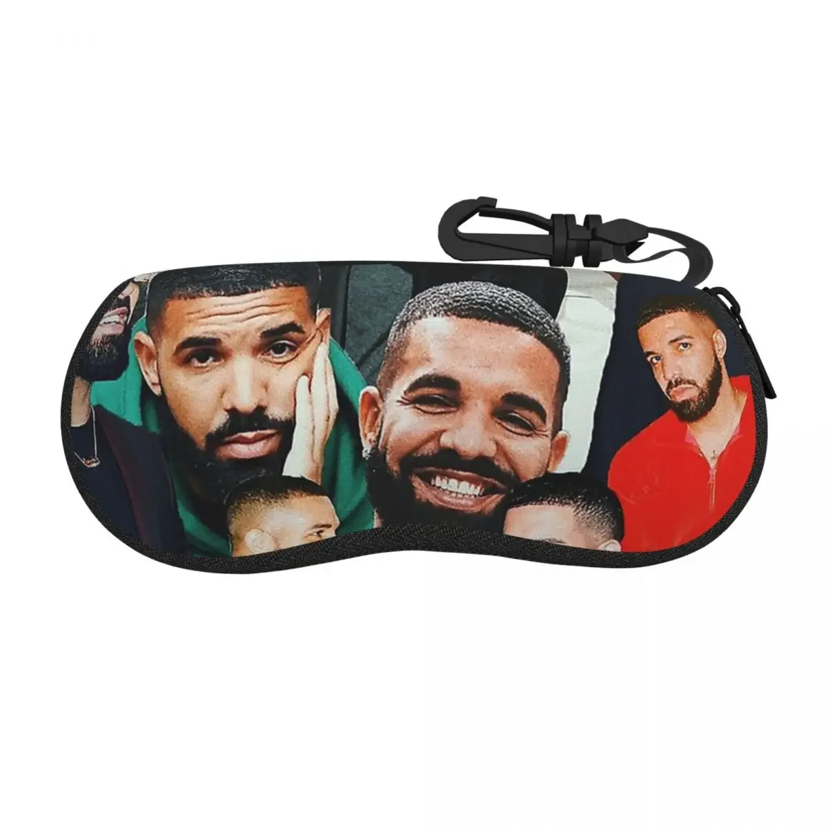 Drake Collage Shell etui na okulary ochronne pudełko na okulary przeciwsłoneczne kobiety mężczyźni miękka torba na okulary etui