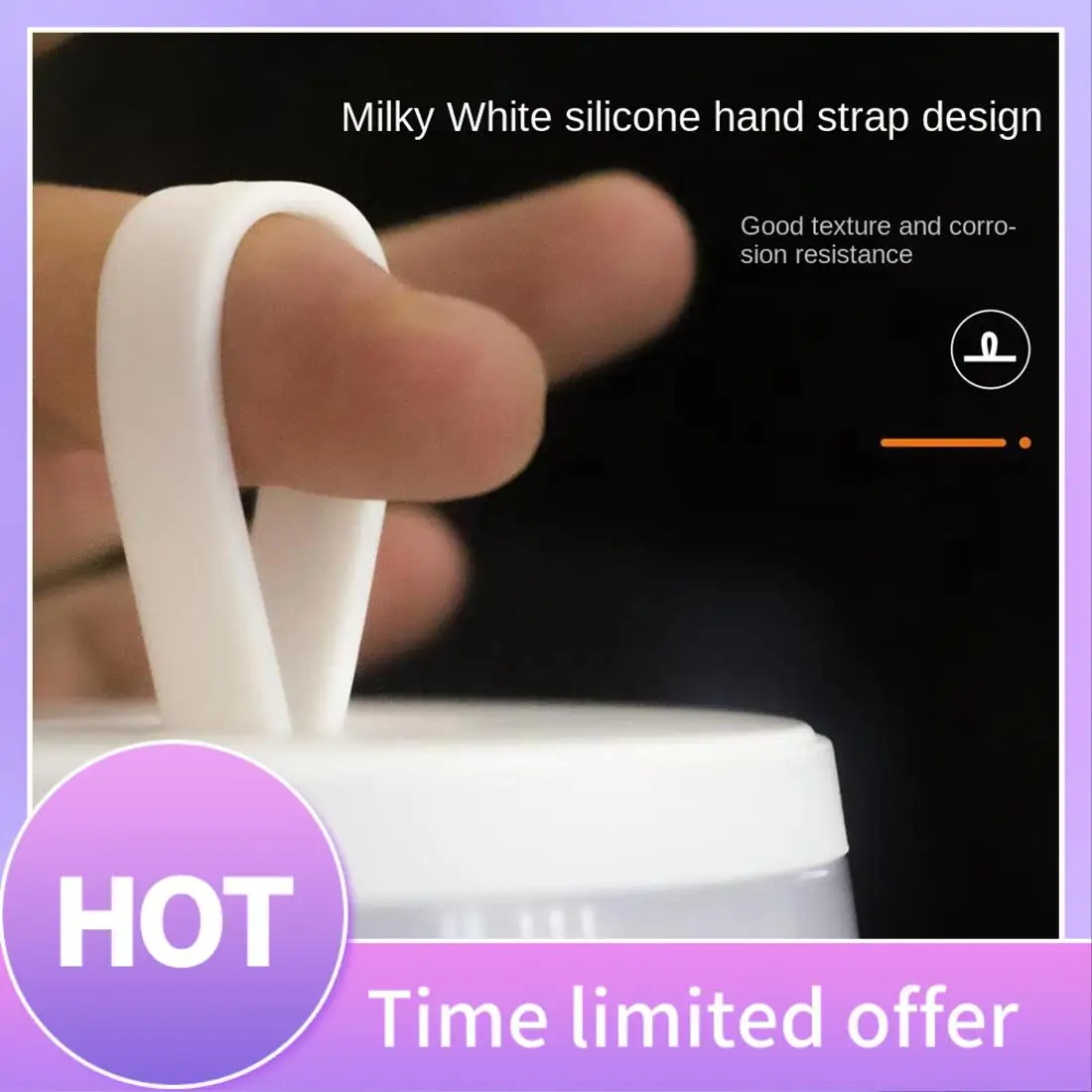 

B69C LED Night Light Touch Lamp Bedside Table Lamp For Kids Bedroom Dimmable With Remote Control Light RGB Color Changing