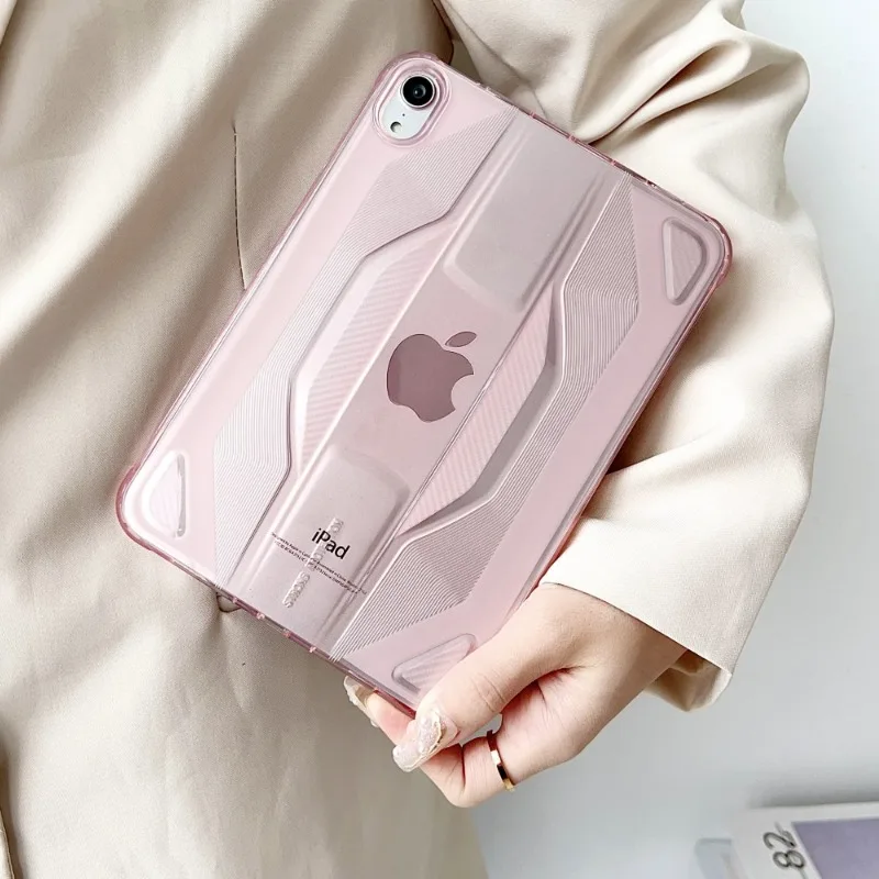 

Для iPad 11th A16 Pro 11in Чехол для планшета 10th 10.9 Air4 Air5 Air3 10,5 дюймов Прозрачный чехол 9th 8th 10.2in 6th 9.7in Противоударный чехол