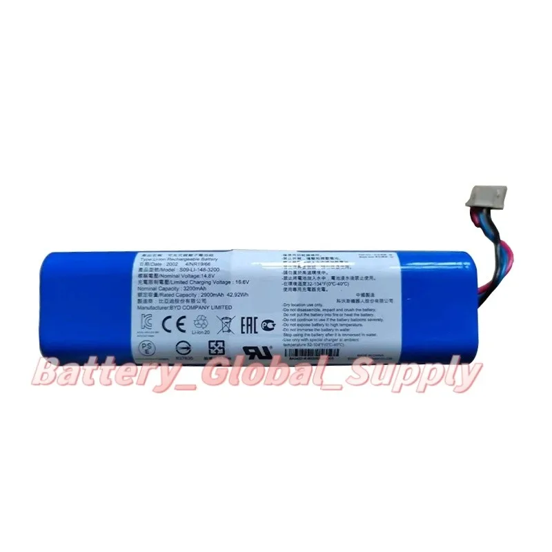 

Battery for N8/N8Pro S09-LI-148-3200 Vacuum Cleaner 3200mah Brand New 1pcs