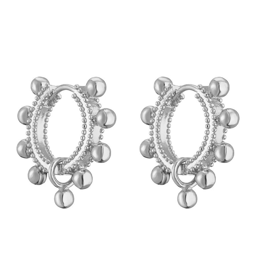 Pendientes chapados en oro de 18k para mujer, aretes con cono de circonita de cristal, joyería de moda, regalos de vacaciones