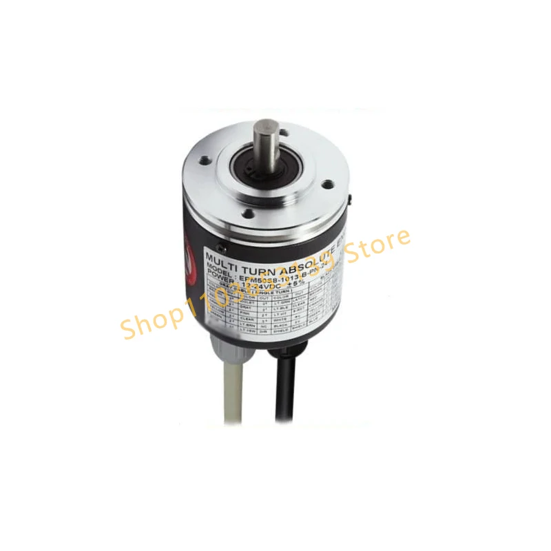 EPM50S8-1013-B-PN-24 EPM50S Outer Diameter 50mm Multi Turn Absolute Rotary Encoder (Shaft Type)