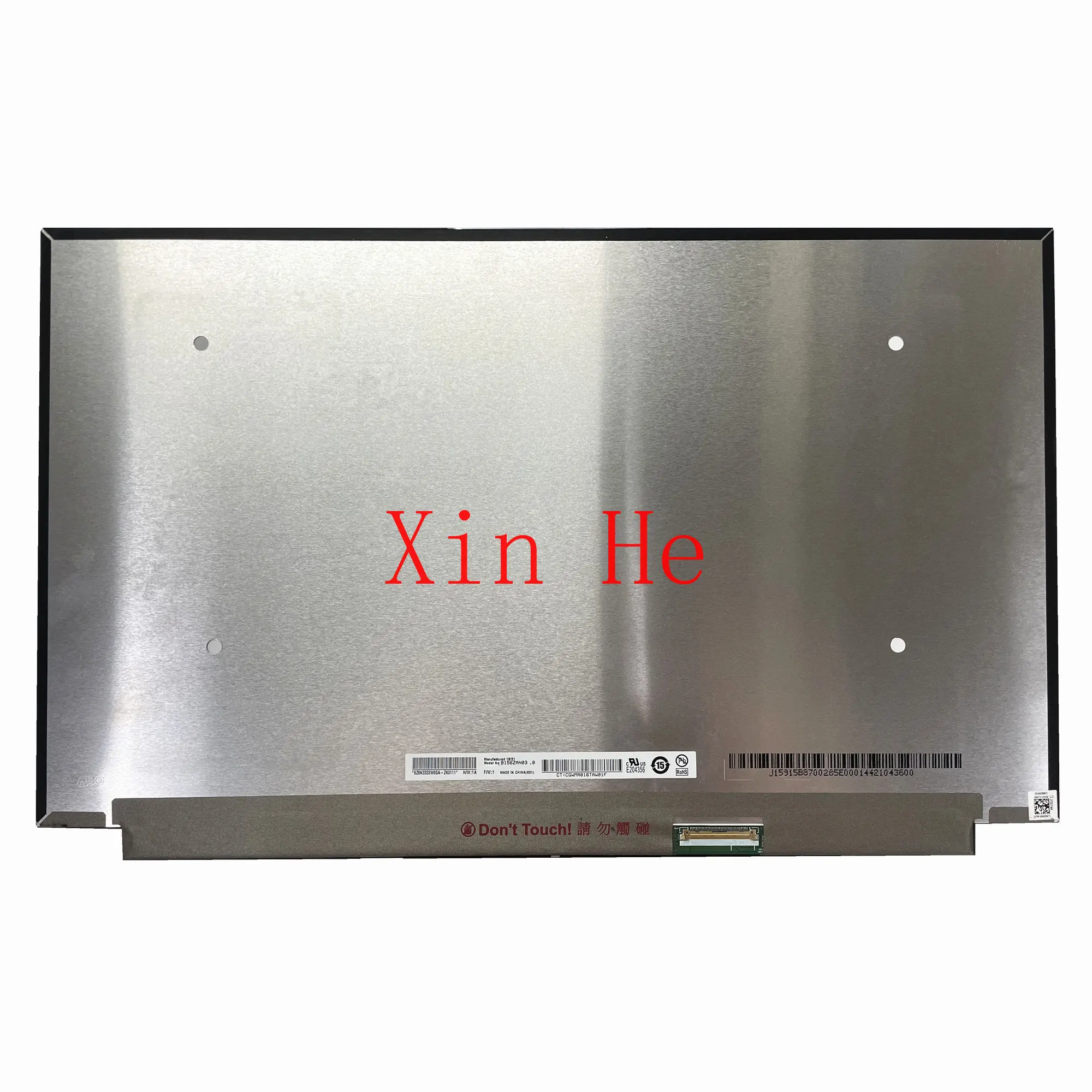 

15.6" 4K B156ZAN03.0 fit B156ZAN03.3 Laptop LCD Screen Display Panel 3840*2160 EDP 40Pins 72% NTSC