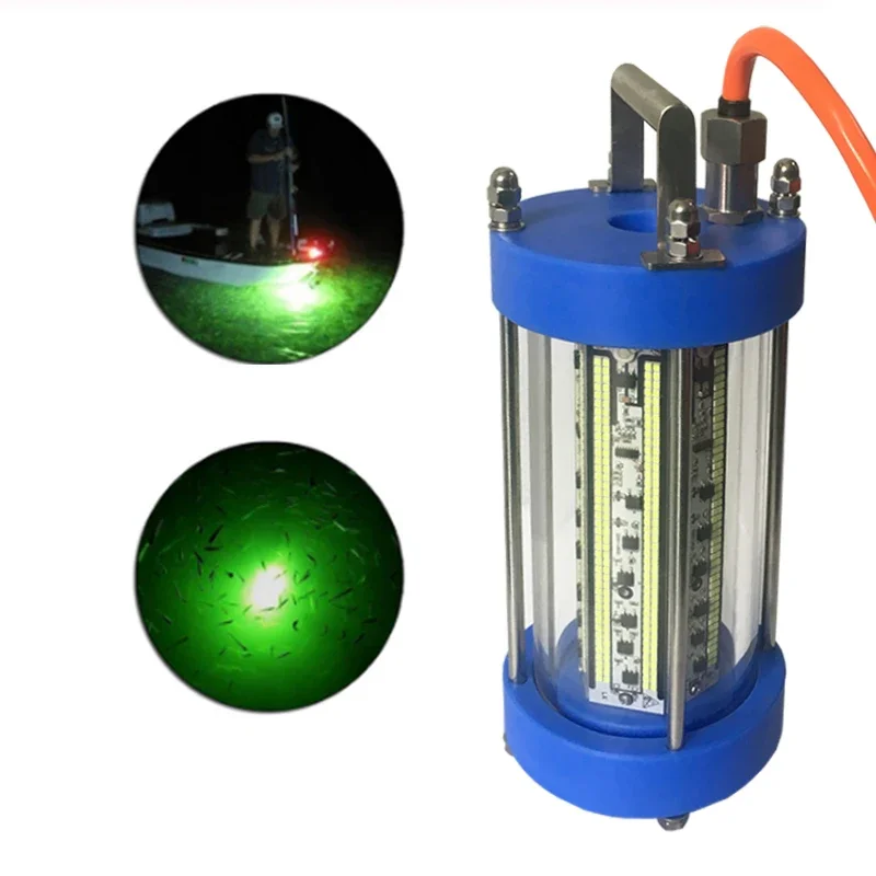 High quality 200W 300W led bait lamp squid luring lamp Under Deep Water fishing light