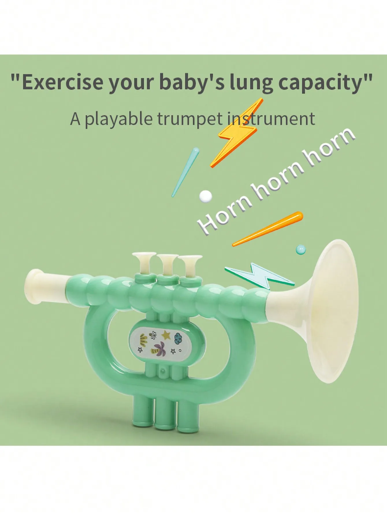 子供用楽器おもちゃ6点セット、屋内外の子供用音楽練習おもちゃに最適