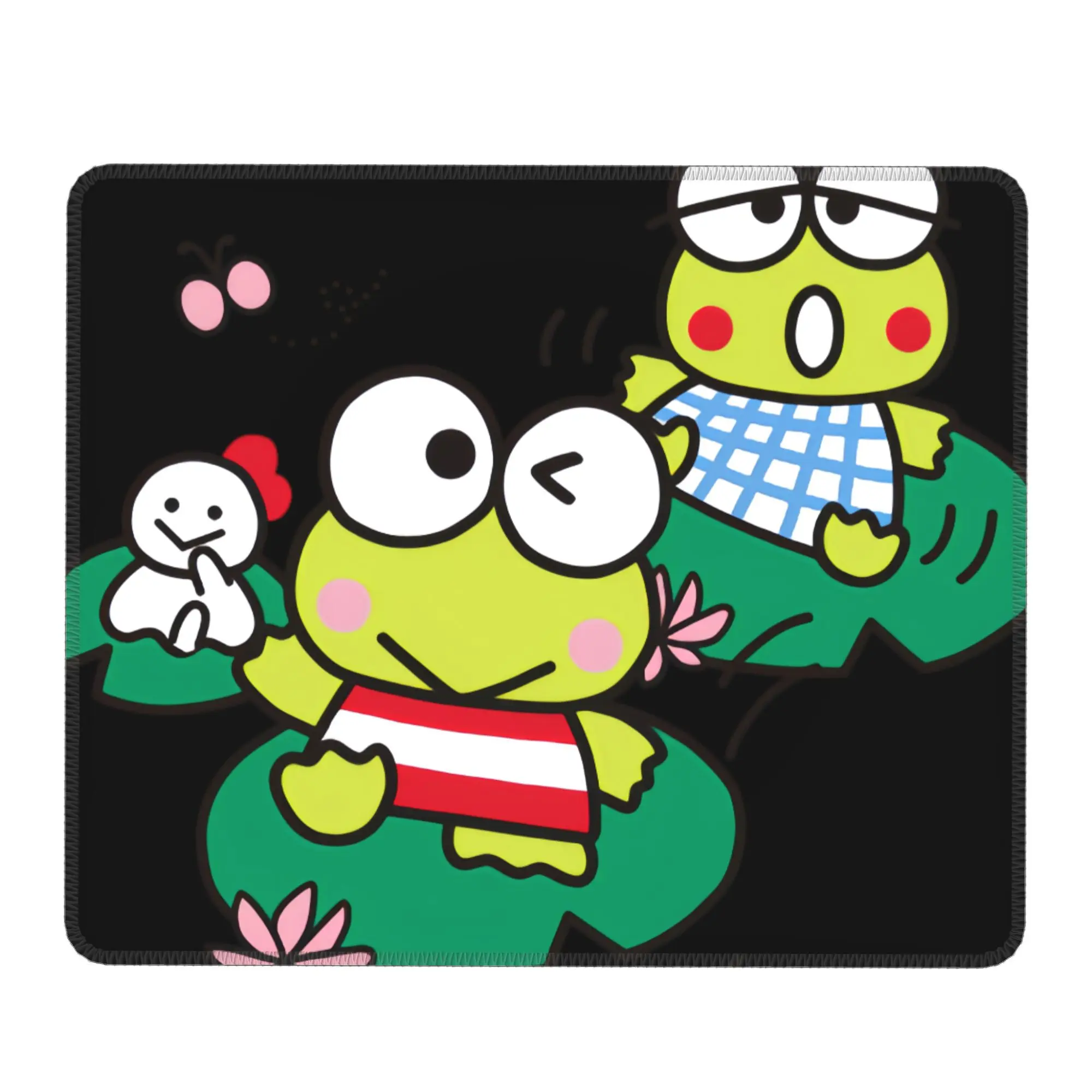 

Коврик для мыши с принтом Keroppi, аксессуары для игровых ПК, коврик для мыши с оверлоком, коврик для компьютерного стола