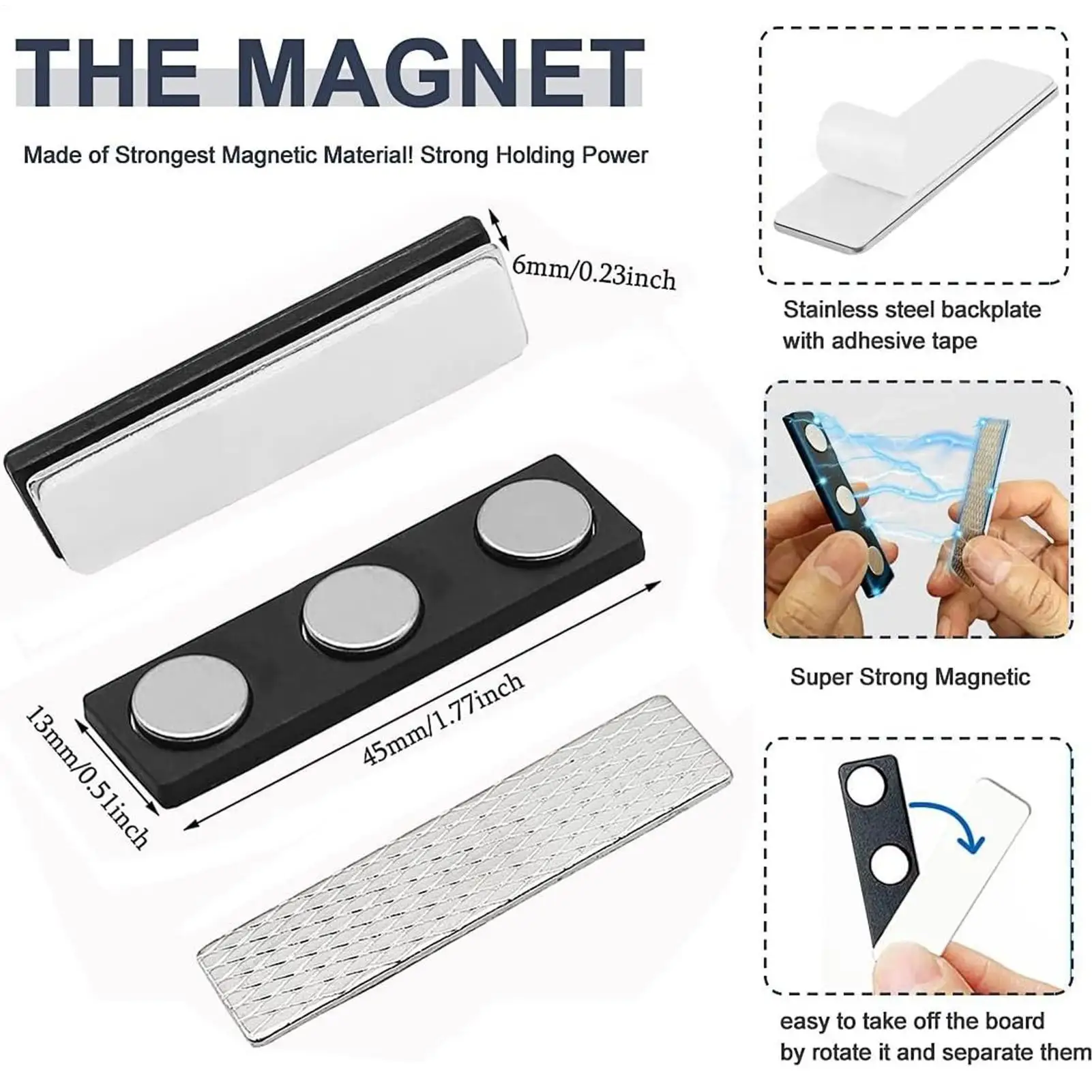 Black Out Window Cover Portable Magnetic Window Cover Home Accessories For Car Rental Travel Vehicle Offices Trailer Door Patio