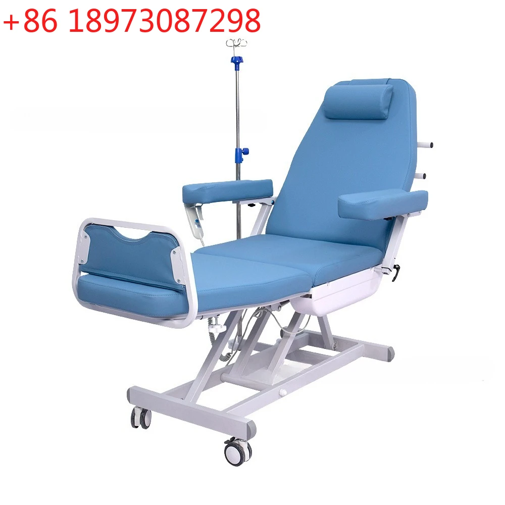 BElectric blood collection chair outpatient blood transfusion reclining dialysis chair with adjustable