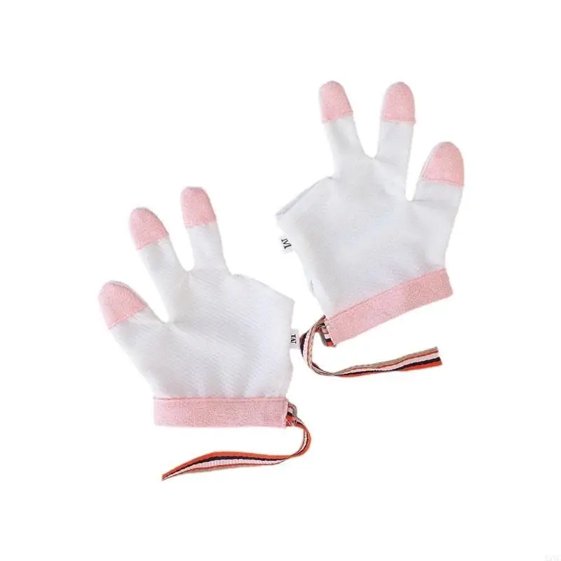 A5YC детские перчатки, устойчивые к укусам, предотвращающие жевание рук, защитный дышащий дизайн, комфорт для новорожденных и