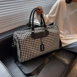 Bolsa de viaje de gran capacidad para mujer, bolsa deportiva para Fitness, equipaje de mano de lujo seco y húmedo, bolso de fin de semana de diseñador para mujer, viaje