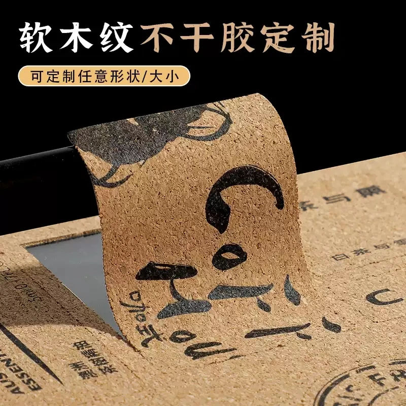 Professional Custom Printed Adhesive Vinyl Waterproof Plastic Stickers with Transparent Foil & Clear Logo Sticker