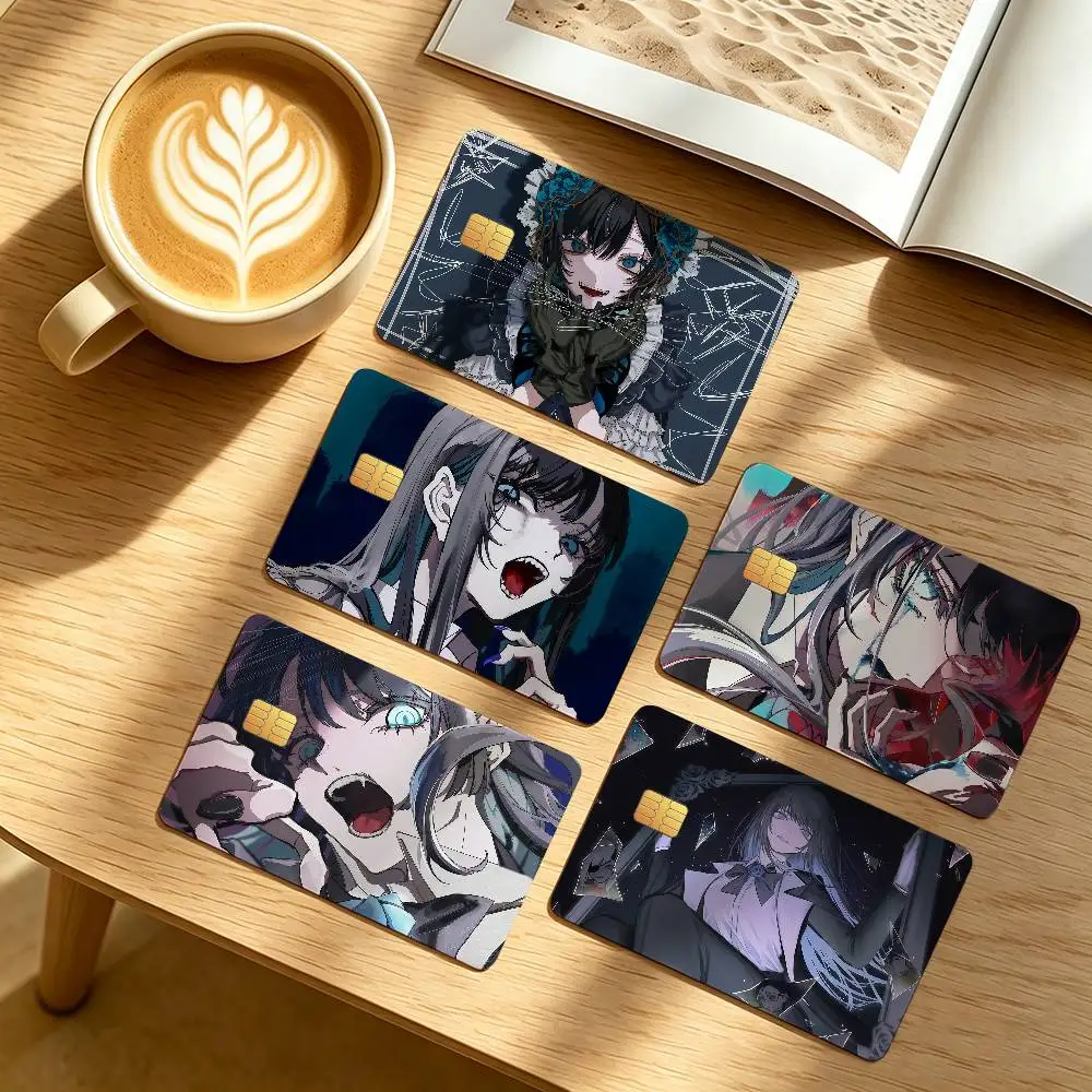 Singer Ado Best Adobum Credit Card Public Transportation Cards Protective Sticker Waterproof Card Face Decoration 4PCS