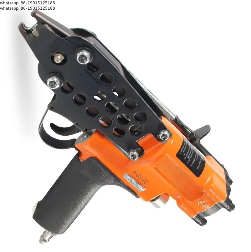 SC760 16 Pneumatic Kit 1/2 inch Crown Pneumatic Pig Ring Pliers, Closing Diameter 3.0-4.8mm