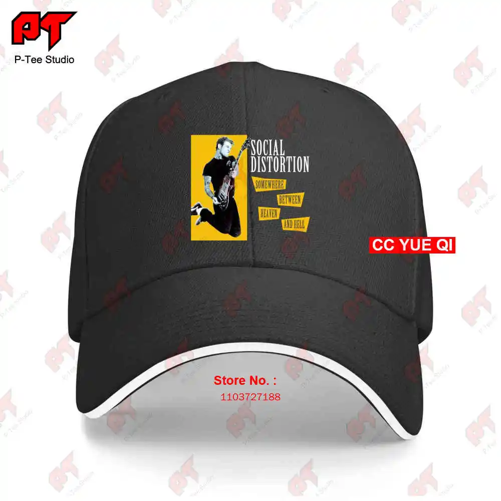 Social Distortion Somewhere Between Heaven And Hell Baseball Caps Truck Cap 2LOM