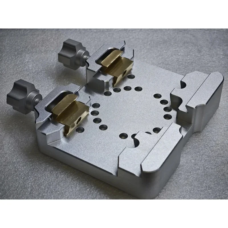 JUWEI-14 / 17 Equatorial Mount Harmonic Telescope Mount Wide Dovetail Groove Standard Screw Hole for Astronomical Observation As