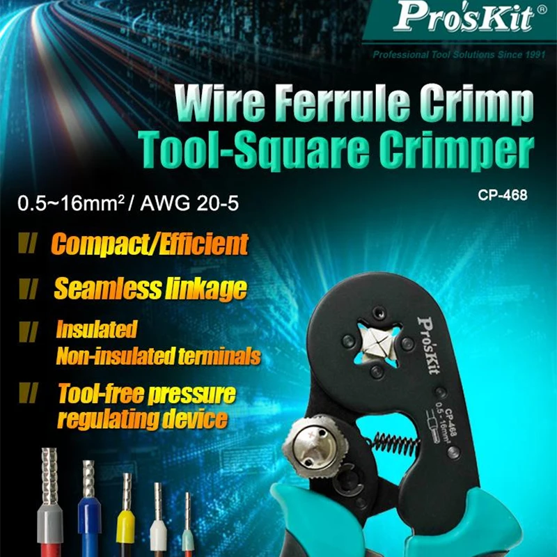 pro'skit-square-shaped-self-adjusting-terminal-crimping-pliers-applicable-range-05–16-mm²-for-electrical-terminals-connector