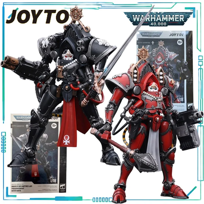 

JOYTOY Genuine JOYTOY X Warhammer 40K Series Soul Bloody Rose Cult Missionaries of Charity Sister Aidita Finished Product Model