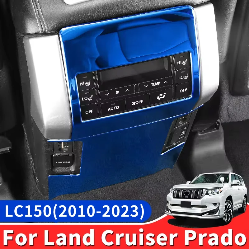 

For Toyota Land Cruiser Prado 150 Fj150 Armrest Storage Box Air Conditioning Tuyere Anti-Kick Interior Modification Accessories