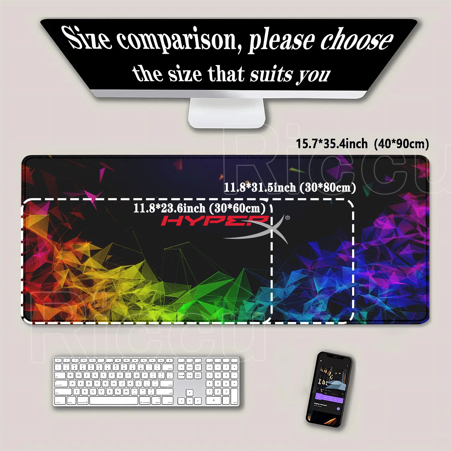 Mouse Pad HyperX para Laptop, - Gaming Keyboard Hyperx avaliação e preço
