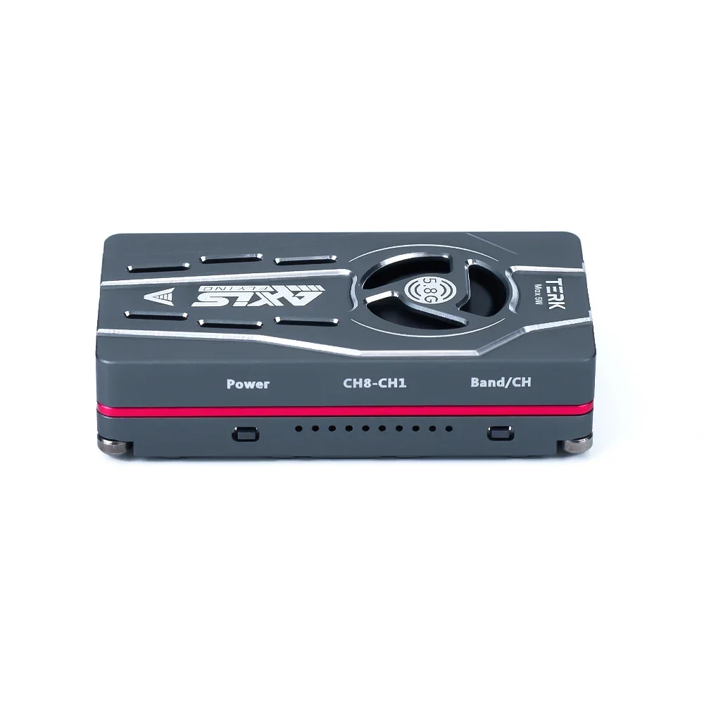 Axisflying TERK 5.8G 5W Analógico VTX Power Dissipador de calor OSD Wideo Transmissor para FPV Freestyle RC Acessórios para carro drone de longo alcance