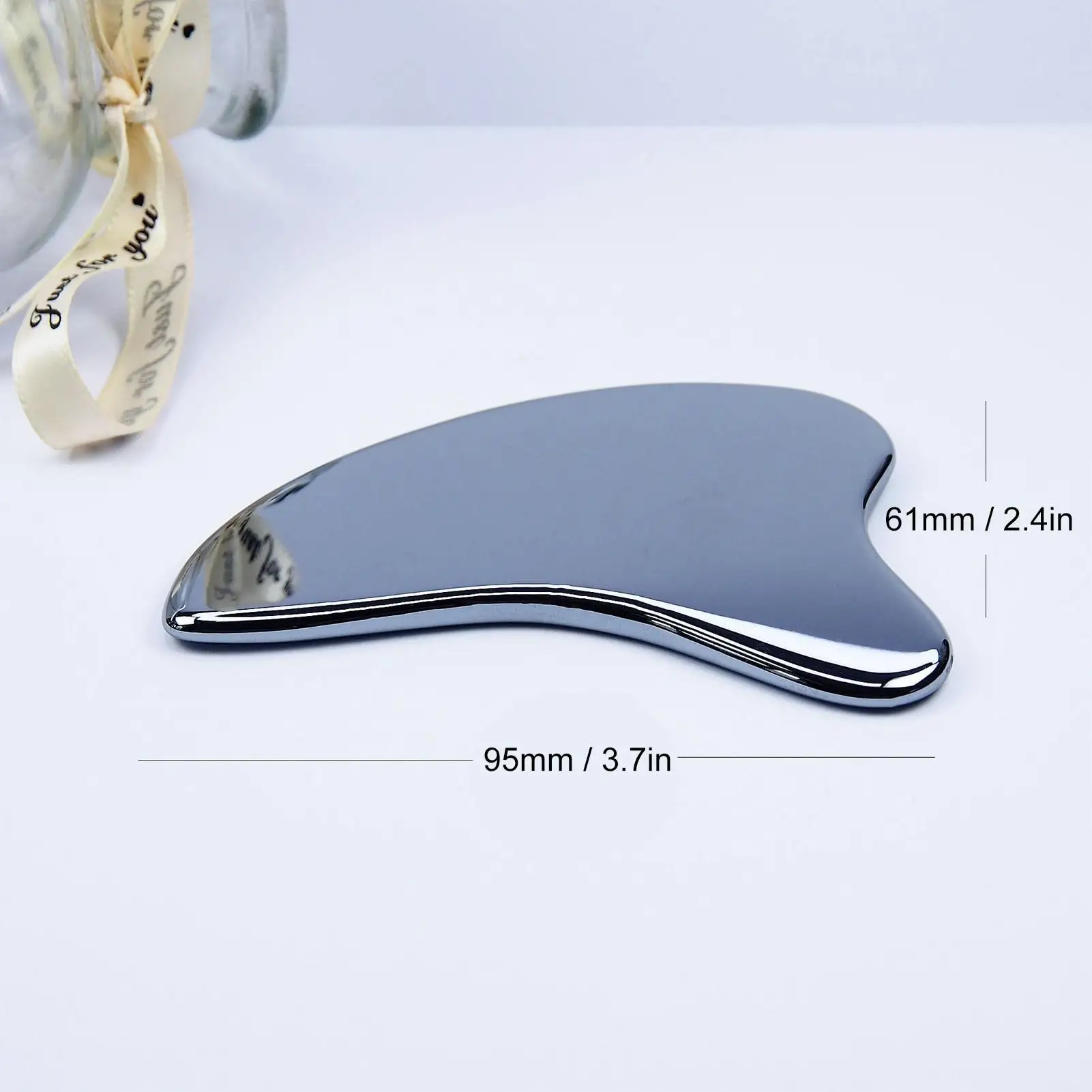 Terahertz Facial Gua Sha Tool for skin Care | Anti-Aging Massage Tool for Glowing for skin