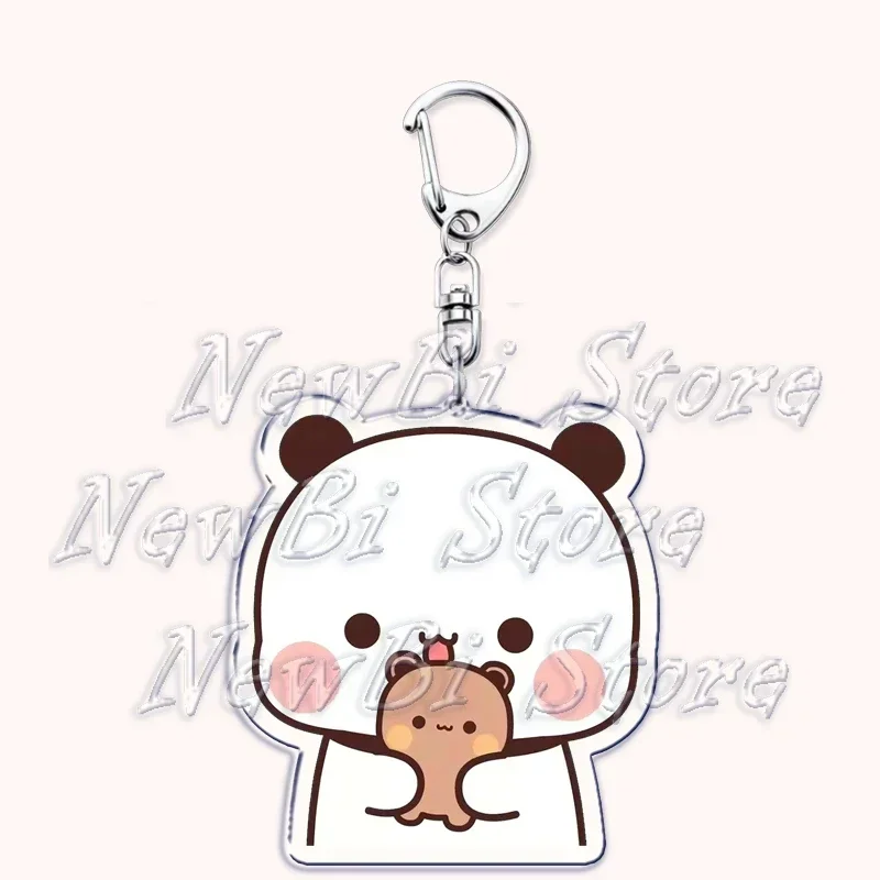 Super Cute Bubu Dudu Bear Keychain, Couple Gift