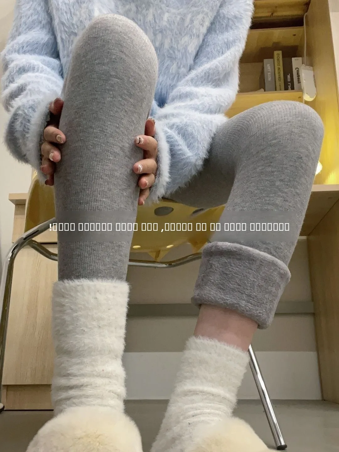 

ay Fce Lined Thi Warm Leggings Women's Winter Tight Fit Ankle Length Cotton Pants for Casual Wear Comfortable Slimming