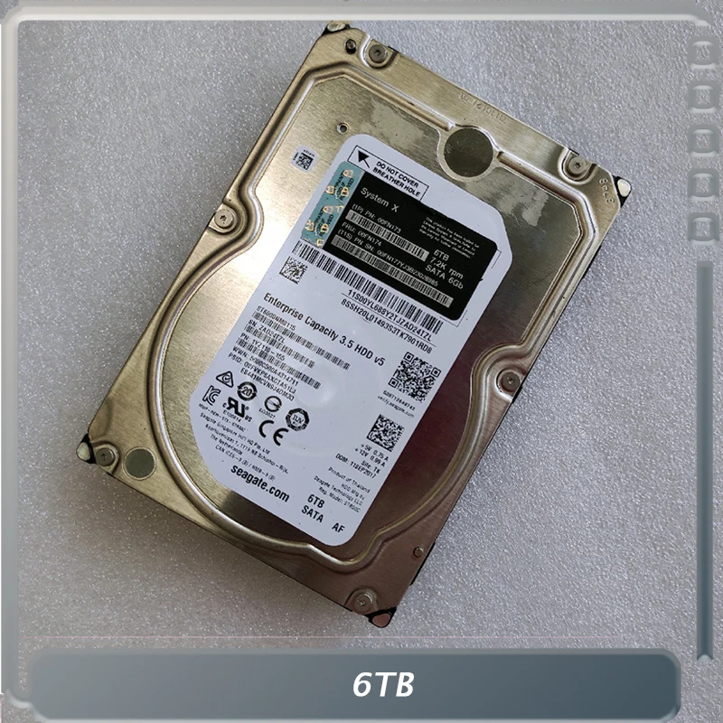 6TB For IBM 3650 M5 SR650 00FN173 00FN174 7.2K SATA Server Hard Drive 3.5 Inch