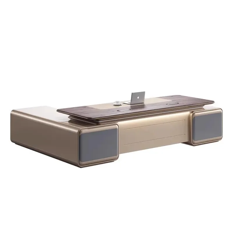 مكتب مكتب رئيسي مكتب الرئيس مكتب الكمبيوتر مكتب كبير الحد الأدنى الحديث