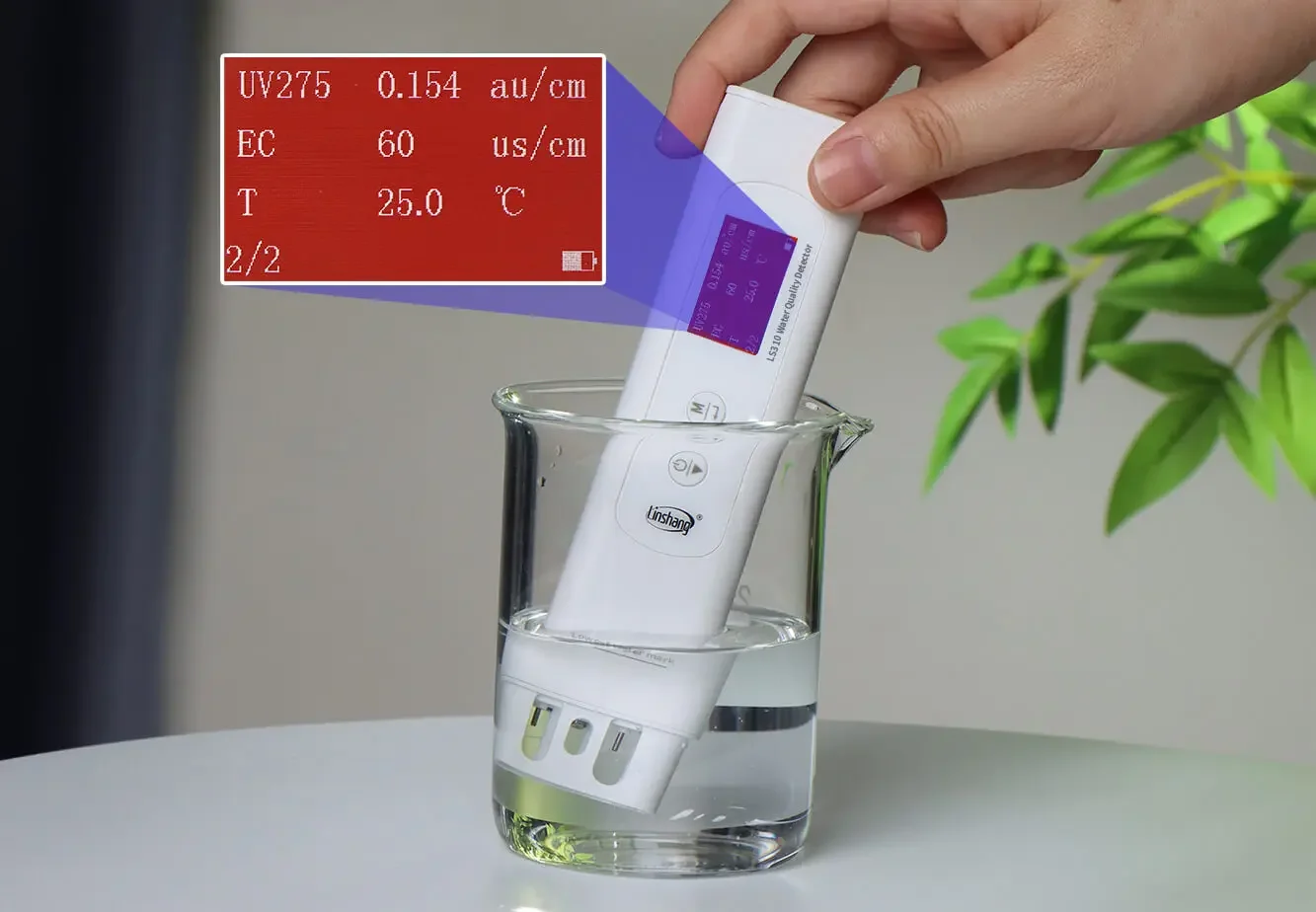 Hedao for LS310 4 in 1 Digital Water Quality Tester COD TOC UV275 TDS meter for tap water