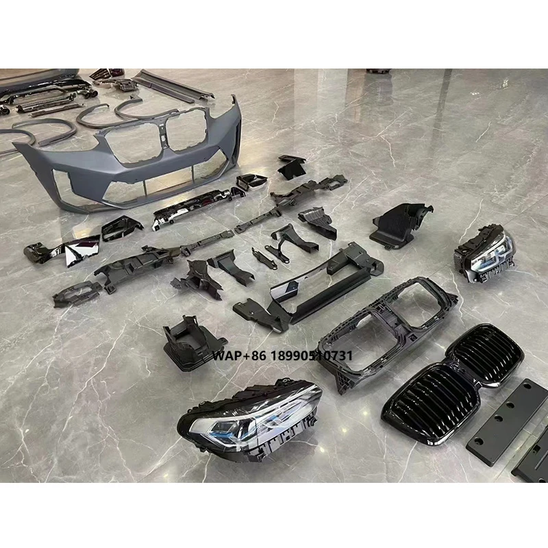 

High Quality for X3 G01 Body Kits Old to New X3M Car Bumper Front and Rear Bumper Tail Lights Grill