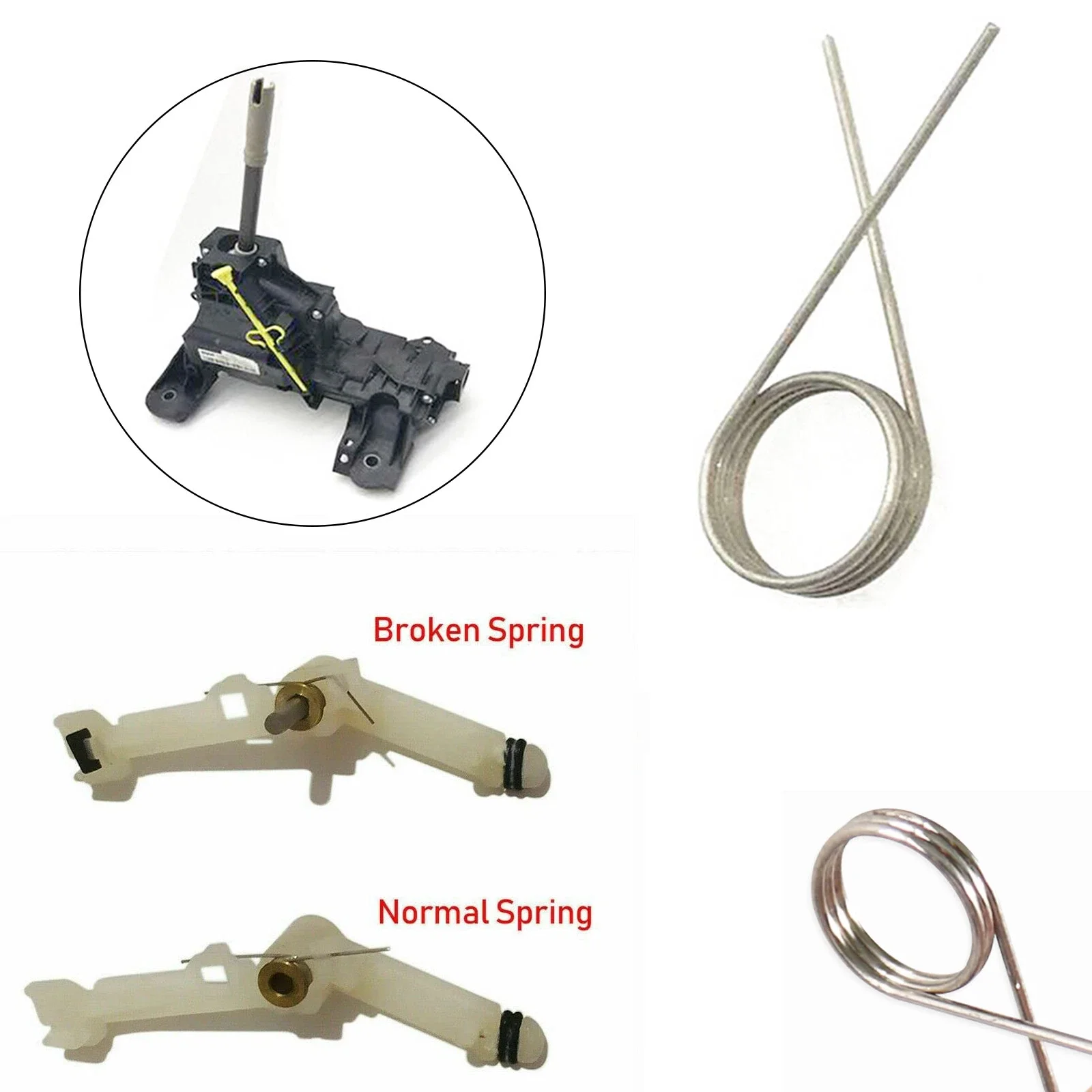 

5Pcs Gear Lever Spring For BMW 1 2 Series X1 X3 Mini F56 F55 F54 F57 Gear Mechanism Module Gear Lever Torsion Spring Part